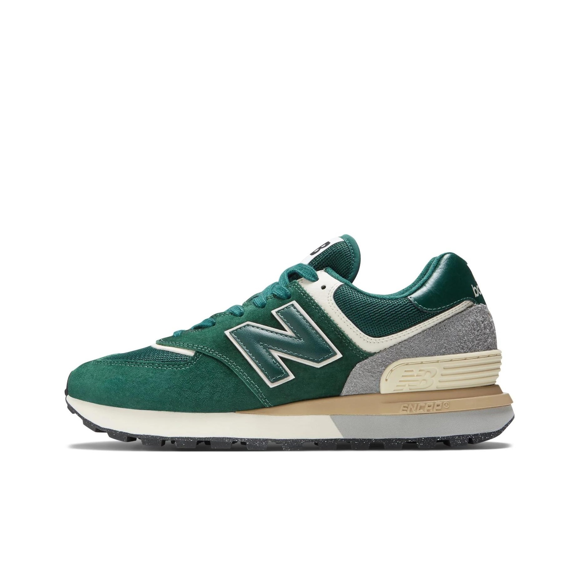 New Balance Shoes 574 - นิวบาลานซ์ 574 เลกาซี่ รองเท้าวิ่งลำลองหนังแท้กันกระแทก ทนต่อการสึกหรอ ทรงเตี้ย