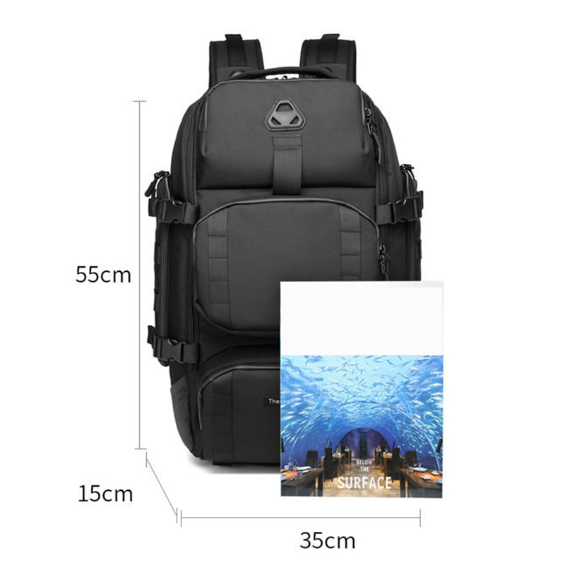 กระเป๋าเป้สะพายหลังสำหรับผู้ชา - Hiking Backpack Waterproof บทวิจารณ์และราคา