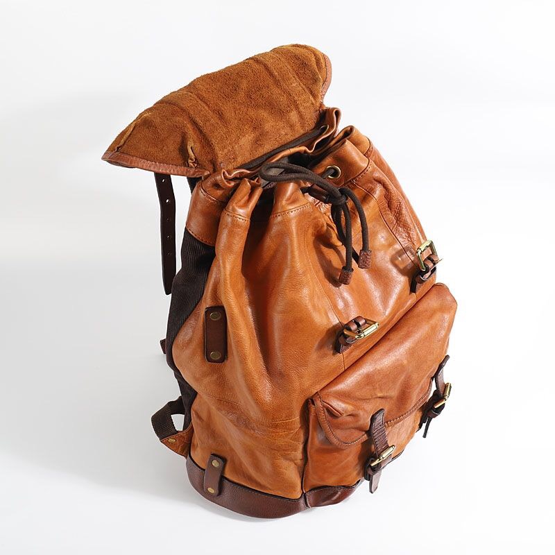คุณภาพสูง Vintage พับผัก Tanne - Leather Backpack Vintage บทวิจารณ์และราคา